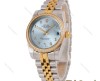 ساعت زنانه رولکس دورنگ طلایی دورنگین ایندکس عربی Rolex-5697-L