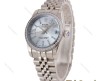 رولکس زنانه دورنگین سیلور صفحه آبی Rolex-5698-L