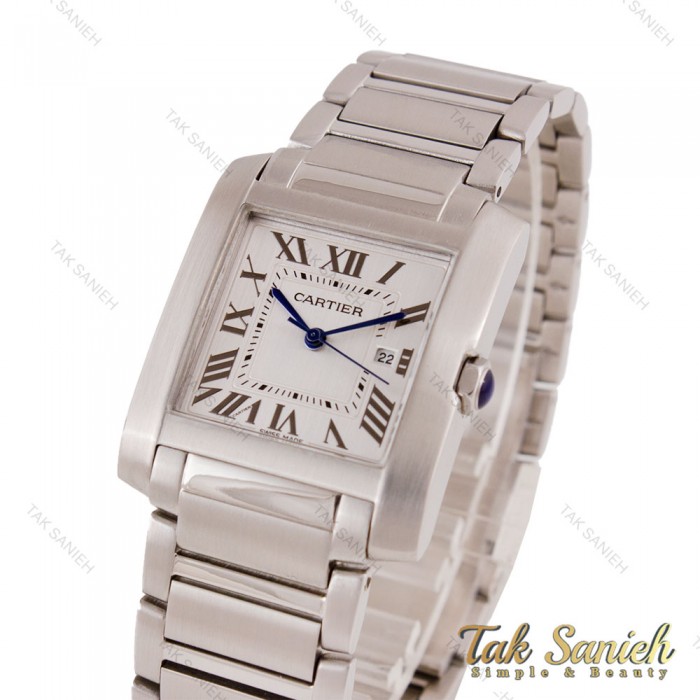 ساعت مچی کارتیر تانک مردانه استیل Cartier-5715-G