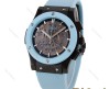 هابلوت مردانه کورنوگراف بدنه مشکی آبی آسمانی  Hublot-5744-G