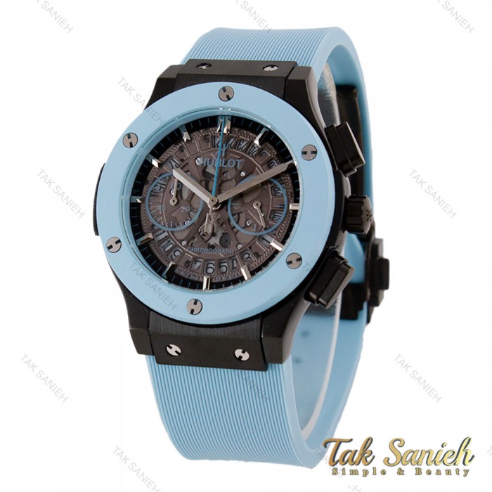 هابلوت زنانه سه موتوره کرنوگراف آبی مشکی Hublot-5745-L