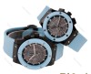 هابلوت ست سه موتوره کورنوگراف مشکی آبی Hublot-5746-S