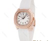 پتک فیلیپ آکوانات زنانه رزگلد سفید دورنگین Patek-5766-L