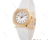 ساعت زنانه پتک فیلیپ آکوانا سفید طلایی دورنگین Patek-5769-L