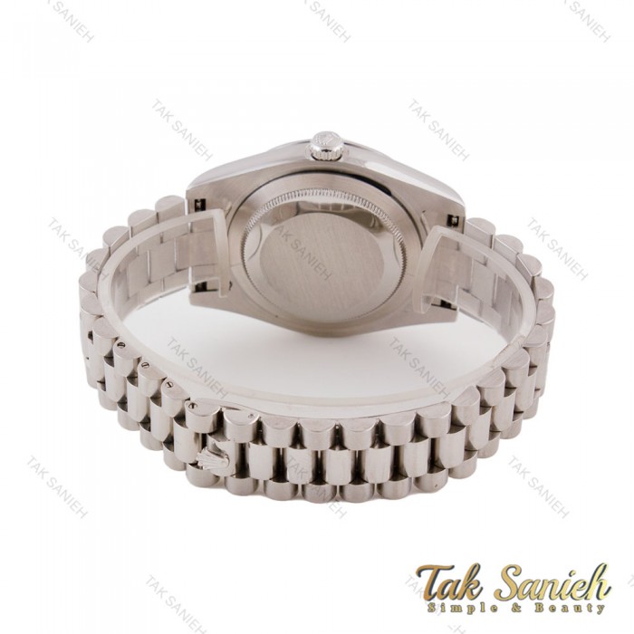 رولکس دی دیت مردانه تمام سیلور Rolex-5773-G