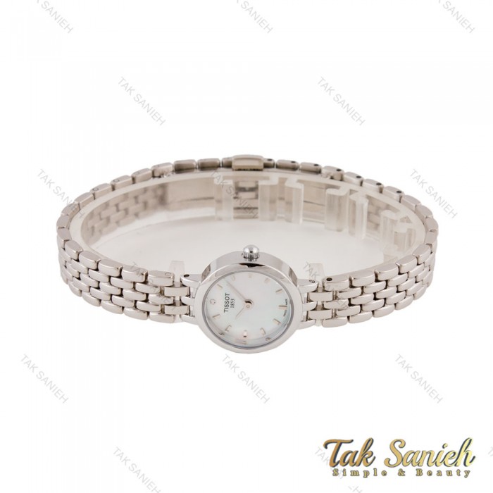 ساعت تیسوت Lovely زنانه ظریف سیلور صفحه سفید Tissot-5810-L