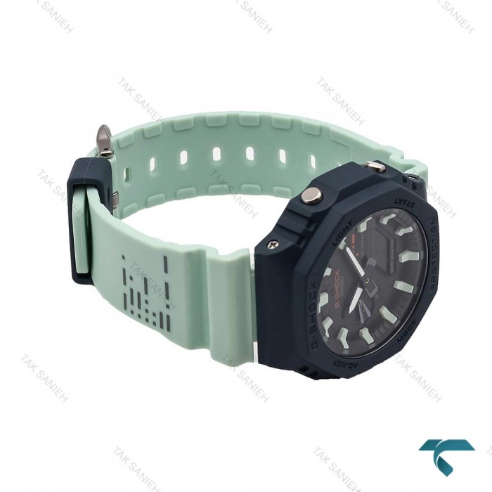 ساعت کاسیو جیشاک GA2100 مردانه مشکی سبز آبی G-Shock-5824-G