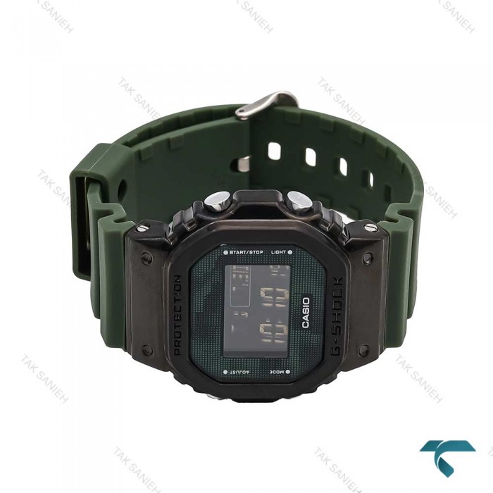 ساعت جیشاک GM5600 کاسیو مردانه سبز مشکی  G-Shock-5827-G