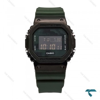 ساعت جیشاک GM5600 کاسیو مردانه سبز مشکی  G-Shock-5827-G