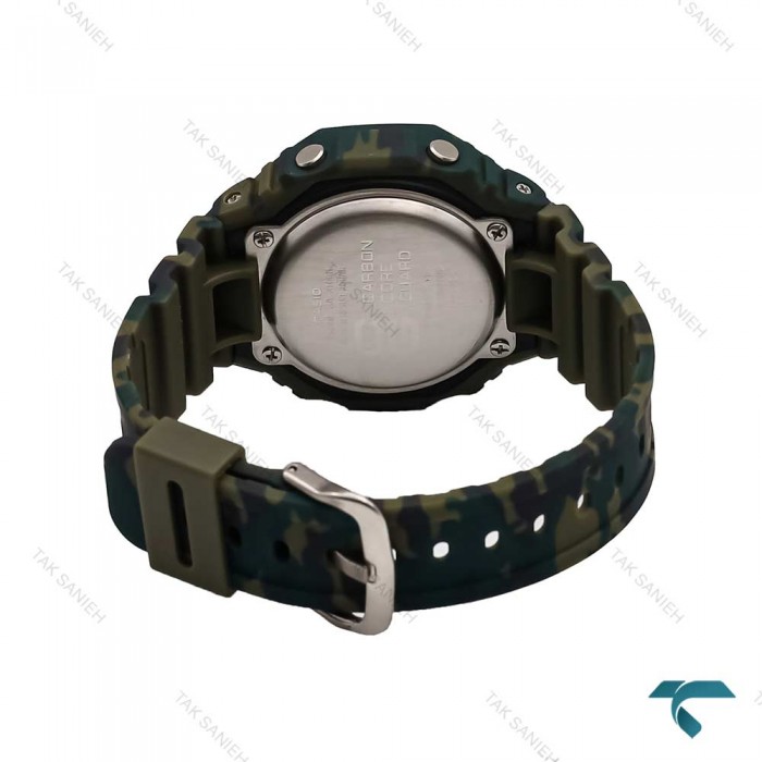 ساعت جی شاک GA2100 مردانه چریکی سبز G-Shock-5831-G