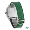 ساعت مچی کارتیه دسانتوس مردانه سبز Cartier-7822-G