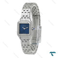 ساعت مچی کارتیر پنتر زنانه سیلور سرمه ای اسمال Cartier-7908-L