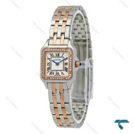 ساعت کارتیه Panthere زنانه دورنگین دورنگ رزگلد اسمال Cartier-7925-L