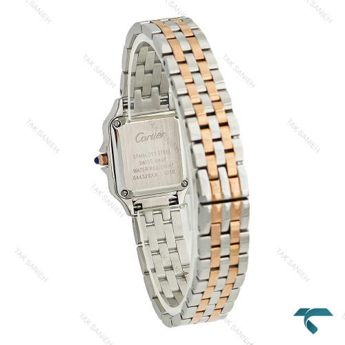 ساعت کارتیه Panthere زنانه دورنگین دورنگ رزگلد اسمال Cartier-7925-L