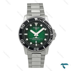 ساعت تیسوت مردانه SeaStar سیلور صفحه سبز Tissot-7952-G
