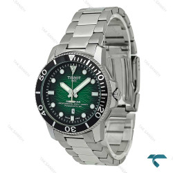 ساعت تیسوت مردانه SeaStar سیلور صفحه سبز Tissot-7952-G