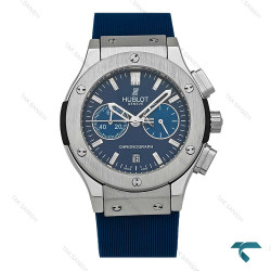 ساعت زنانه Hublot سیلور سرمه ای سه موتوره Hublot-8043-L