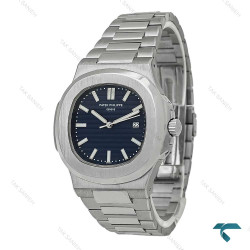 ساعت پتک فیلیپ Nautilus مردانه سیلور صفحه سرمه ای Patek-8046-G