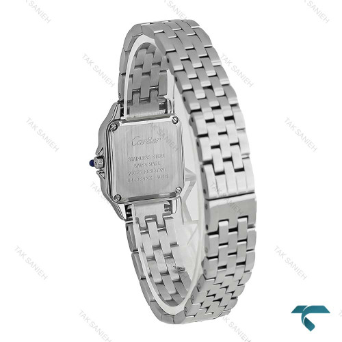 ساعت کارتیه پنته زنانه نقره ای اسمال صفحه جدید Cartier-7257-L