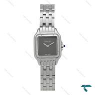 ساعت مچی کارتیه پنته زنانه نقره ای اسمال صفحه طوسی Cartier-8194-L