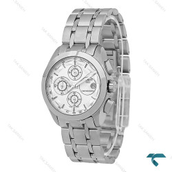 ساعت مچی زنانه تیسوت سه موتوره کورنوگراف نقره ای Tissot-8281-L