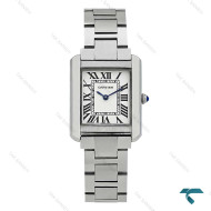 ساعت مچی کارتیه تانک Solo زنانه سیلور مدیوم Cartier-8371-L