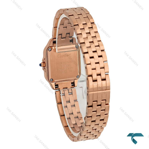 ساعت مچی زنانه کارتیه پنته رزگلد اسمال Cartier-8372-L