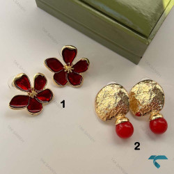 گوشواره قرمز Ghoshvareh-8544-L