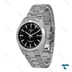 ساعت تیسوت Gentleman مردانه استیل صفحه مشکی Tissot-7352-G