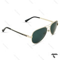عینک آفتابی خلبانی کارتیه مردانه P2863-1 قاب طلایی Cartier-9967-G