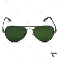 عینک کارتیر خلبانی مردانه P2863-5 فریم دودی لنز سبز Cartier-9970-G