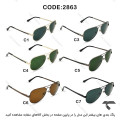 عینک مردانه خلبانی P2863-4 کارتیر شیشه سبز Cartier-9969-G