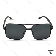 عینک دودی کارتیر مردانه P8357-1 پولار مشکی Cartier-9973-G