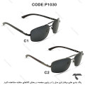 عینک دودی مردانه کارتیه p1030-2 پلاریزه فریم نوک مدادی Cartier-9984-G