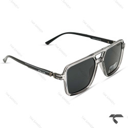 عینک آفتابی پلیس RE2593-4 مردانه دسته 360 درجه پلاریزه دودی Police-10015-G