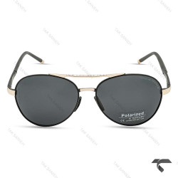 پورشه دیزاین مردانه P1095-3 پلاریزه مشکی نوک مدادی  Porsche-10036-G