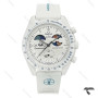ساعت امگا سواچ مون واچ من همه رو شکست میدم... سفید Swatch-10201-U ساعت امگا سواچ مون واچ من همه رو شکست میدم... سفید Swatch-10201-U