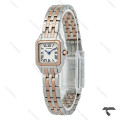 ساعت کارتیر پنته مینی زنانه دورنگ رزگلد Cartier-10629-L
