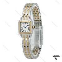 ساعت کارتیه پنتر مینی زنانه دورنگ طلایی Cartier-10630-L