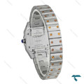 ساعت کارتیر زنانه مدل دِسانتوس دورنگ رزگلد اسمال Cartier-8752-S-L