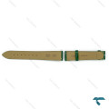 بند چرم فابریک ساعت کارتیر دومونت زنانه سبز Cartier-Strap-8822-L