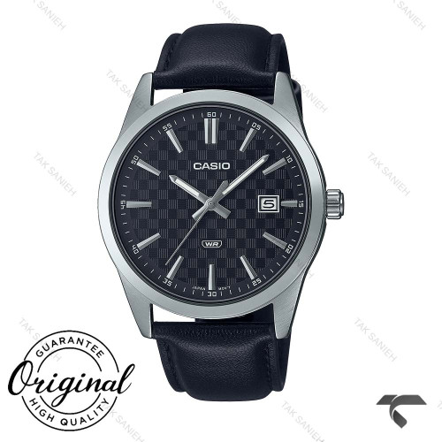 ساعت کاسیو MTP-VD03L-1AU مردانه بندچرم مشکی Casio-11428-G