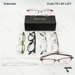 عینک ضد نور آبی TR90 الدرادو L227 بلوکات زنانه Elderado-9833-L
