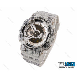 ساعت جی شاک سفید مدل Casio-G-Shock-2718-G