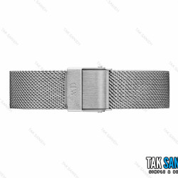 ساعت دنیل ولینگتون زنانه بند حصیری سیلور سفید Daniel-2500-L