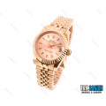 ساعت رولکس زنانه رزگلد Date just مدل Rolex-1587-L