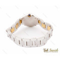 ساعت کارتیه زنانه بالن بلو طلایی سیلور مدیوم Cartier-3111-L