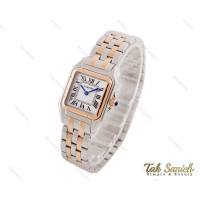 ساعت مچی کارتیر پنتر زنانه دورنگ رزگلد مدیوم Cartier-3190-L