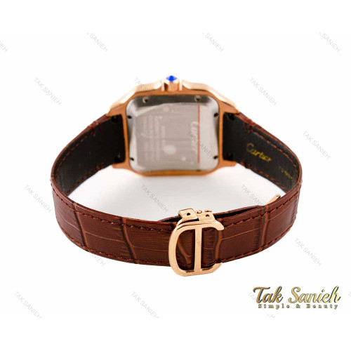 ساعت مچی کارتیه سانتوس مردانه مدل Cartier-3195-G