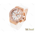 ساعت هابلوت زنانه سفید نگین دار سه موتوره Hublot-2917-L